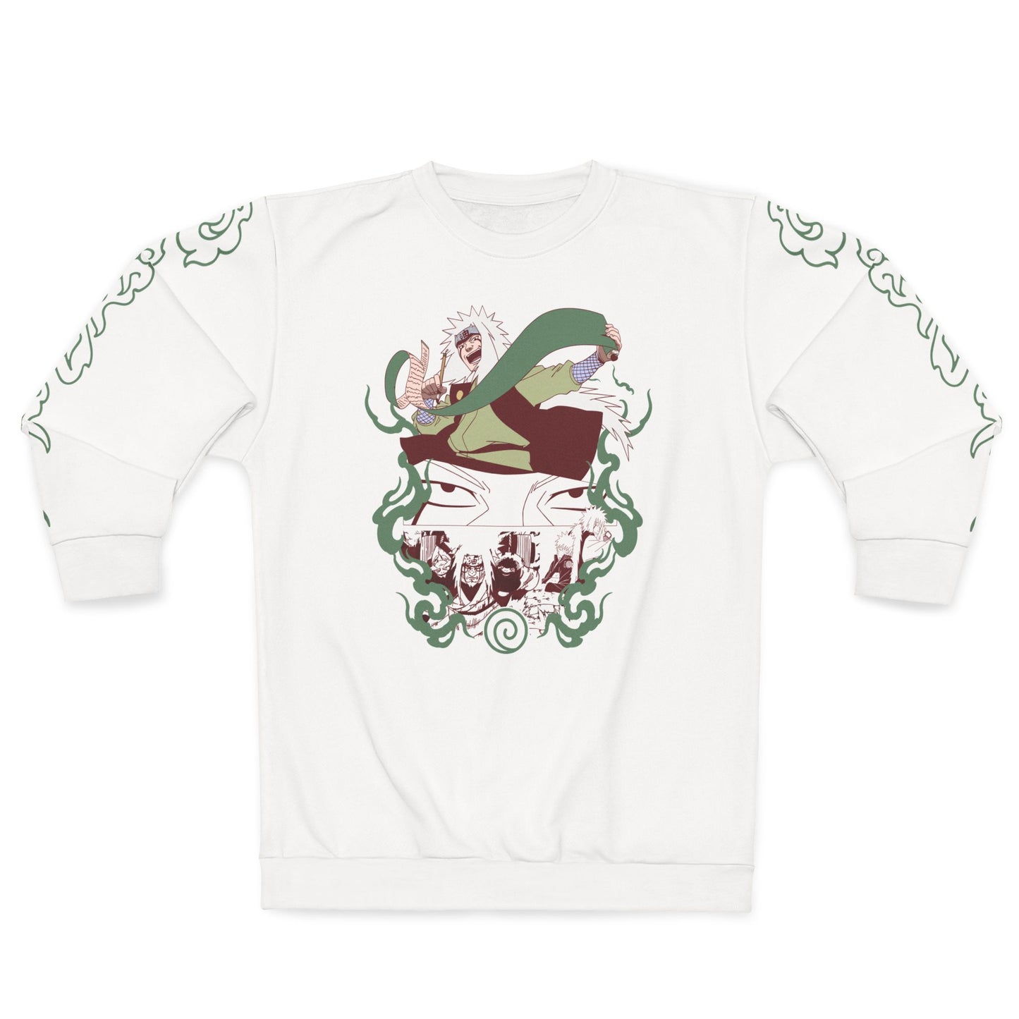 Jiraiya Naruto Sweatshirt – Legendary Sannin Anime Merch