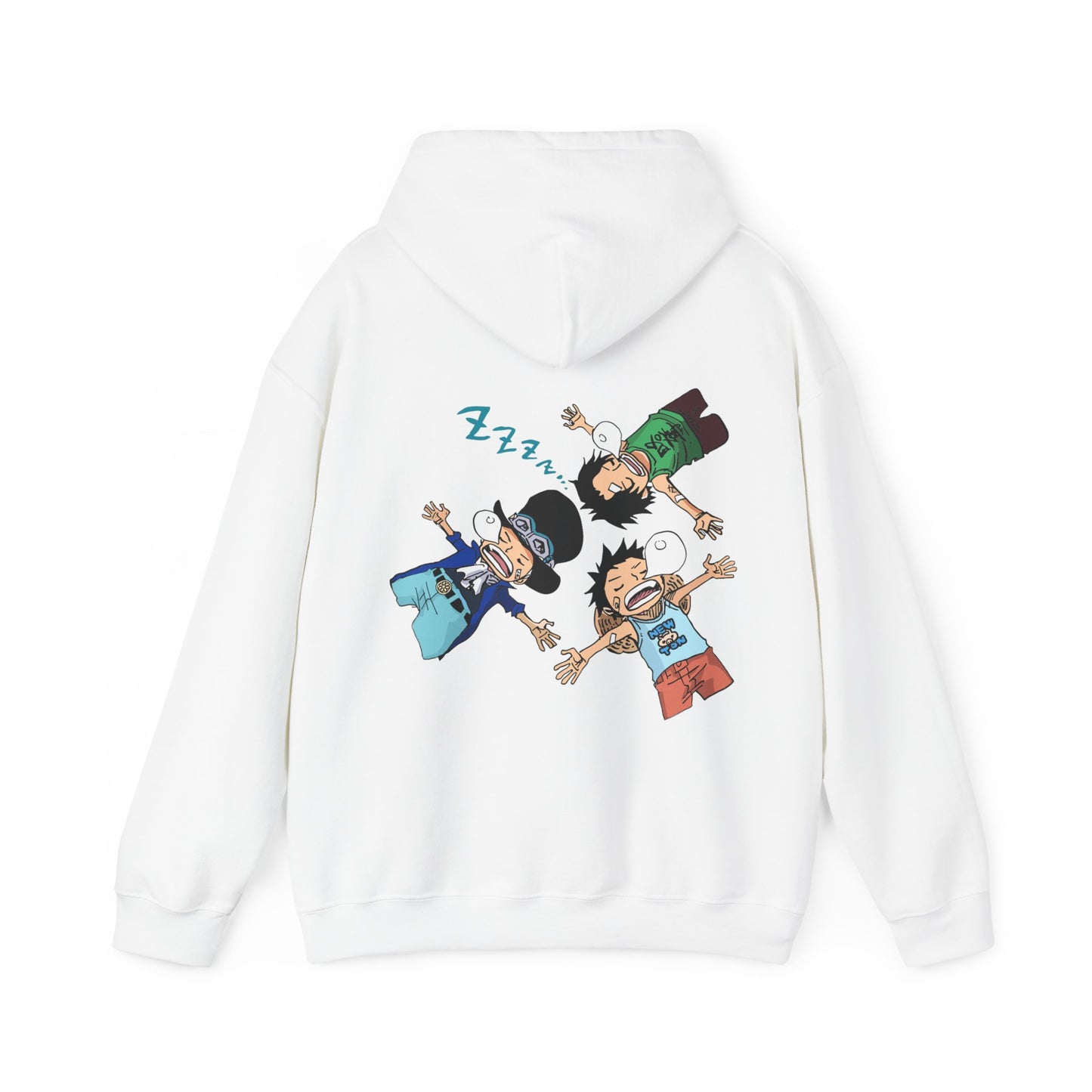 Luffy & Brothers One Piece Hoodie – Unisex Anime Merch