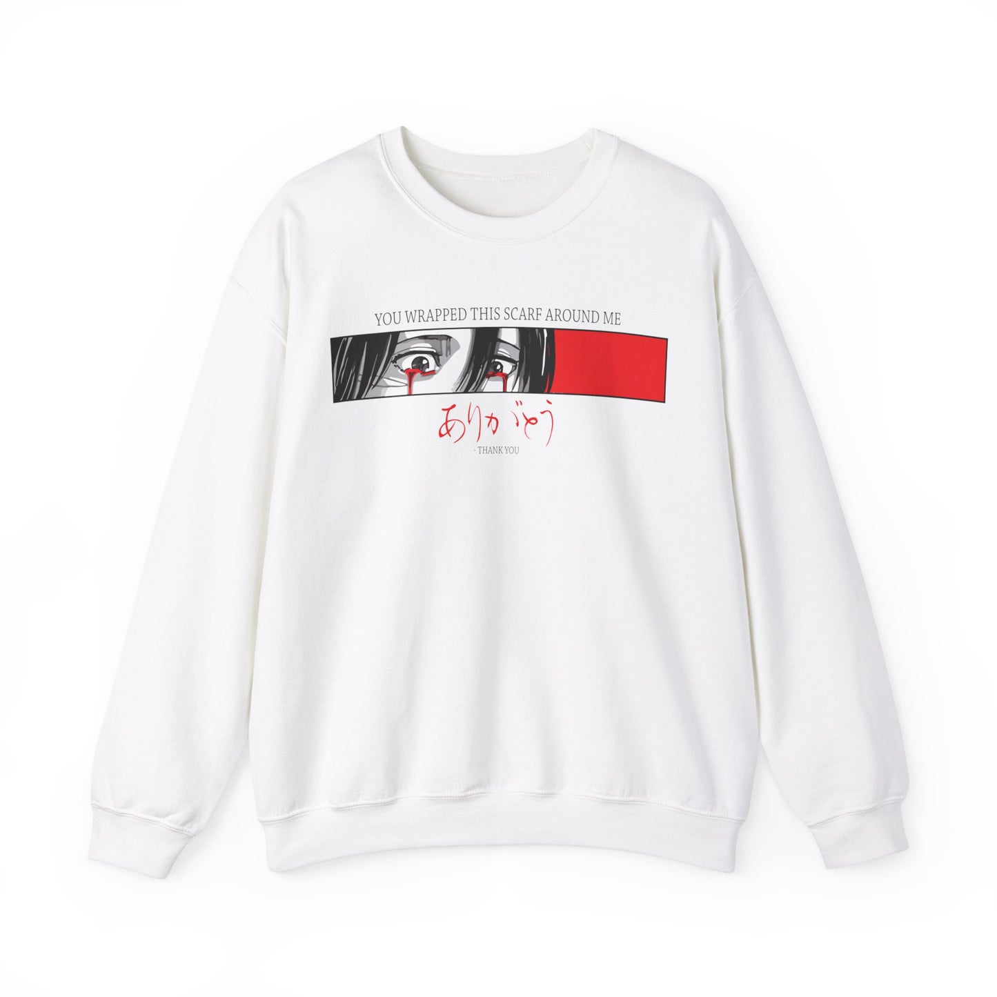 Mikasa Ackerman Attack on Titan Sweatshirt – Unisex Anime Merch