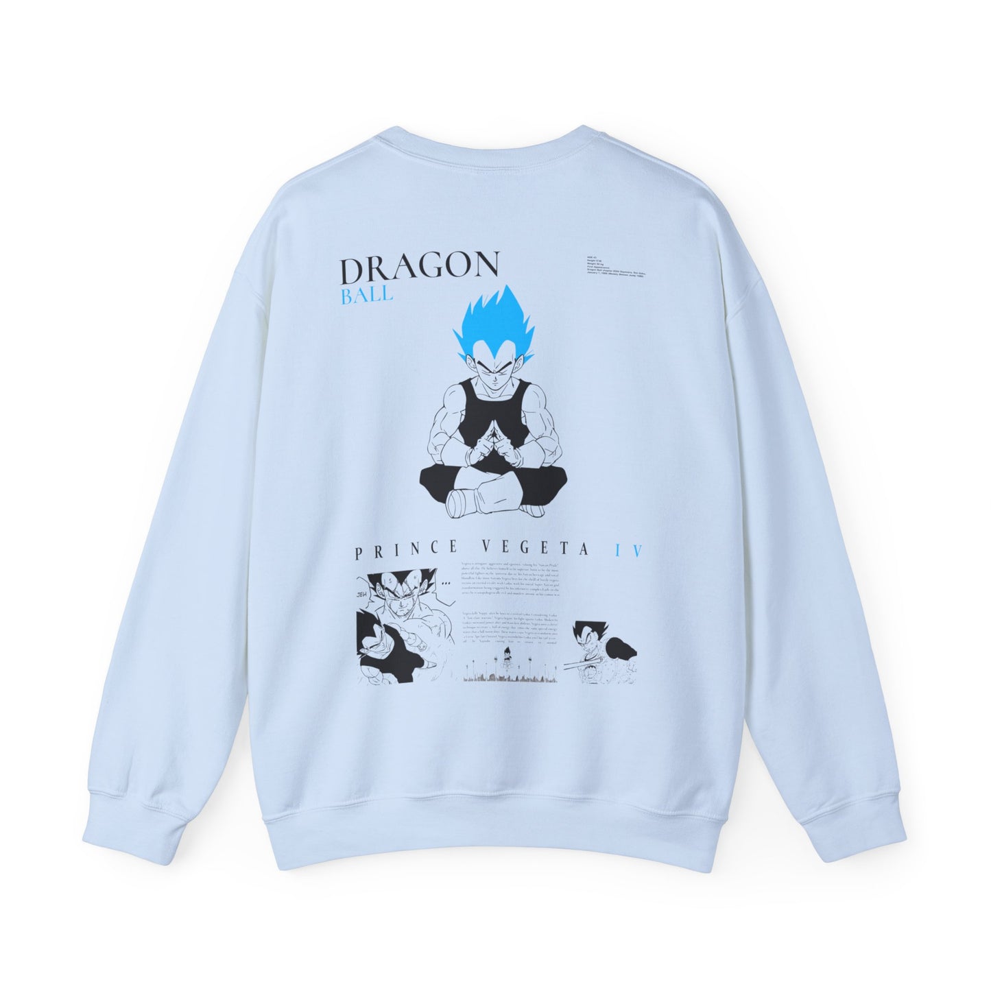 Vegeta Dragon Ball Z Sweatshirt – Unisex Anime Merch