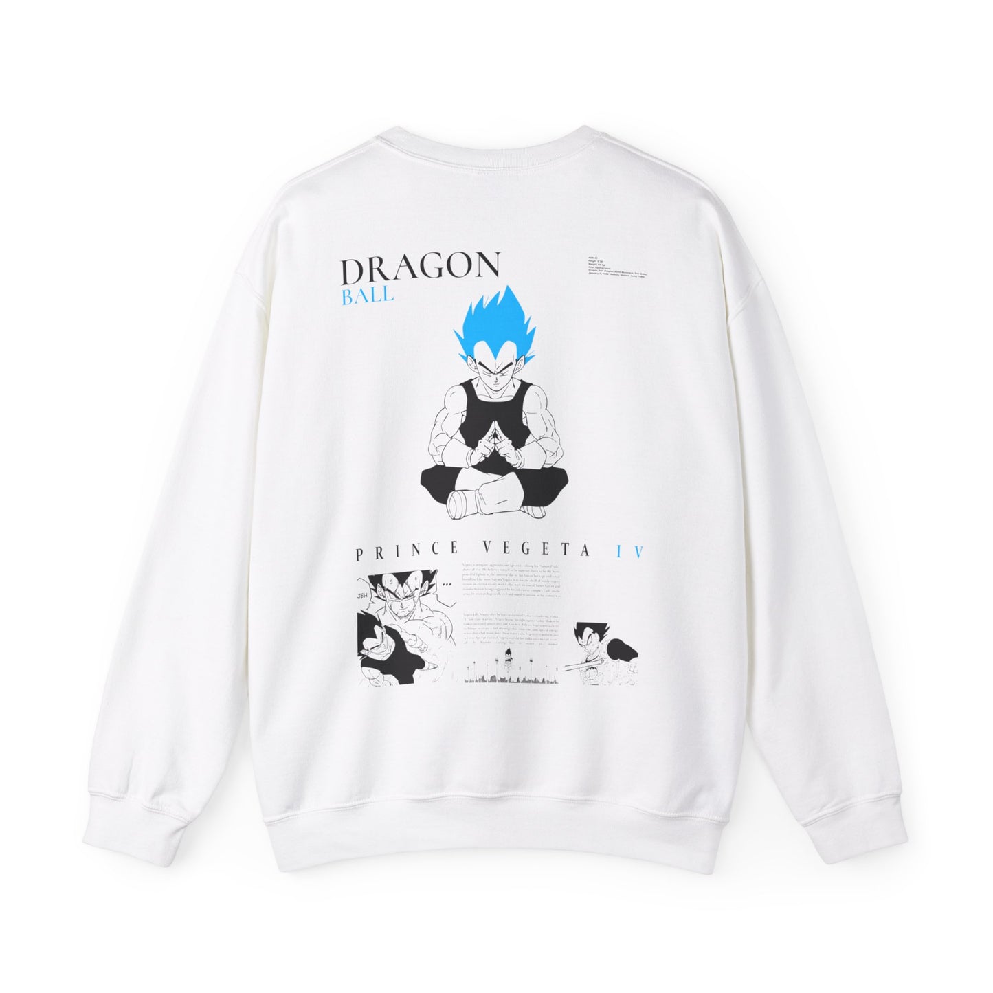 Vegeta Dragon Ball Z Sweatshirt – Unisex Anime Merch