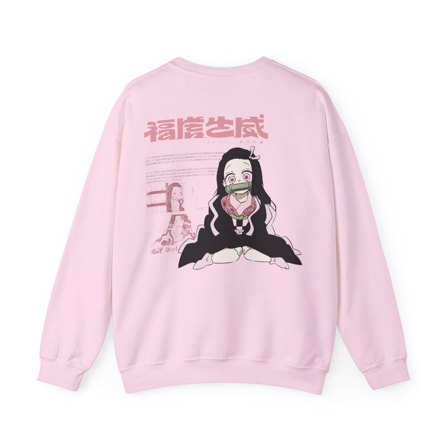 Nezuko Kamado Demon Slayer Anime Sweatshirt – Unisex Anime Merch