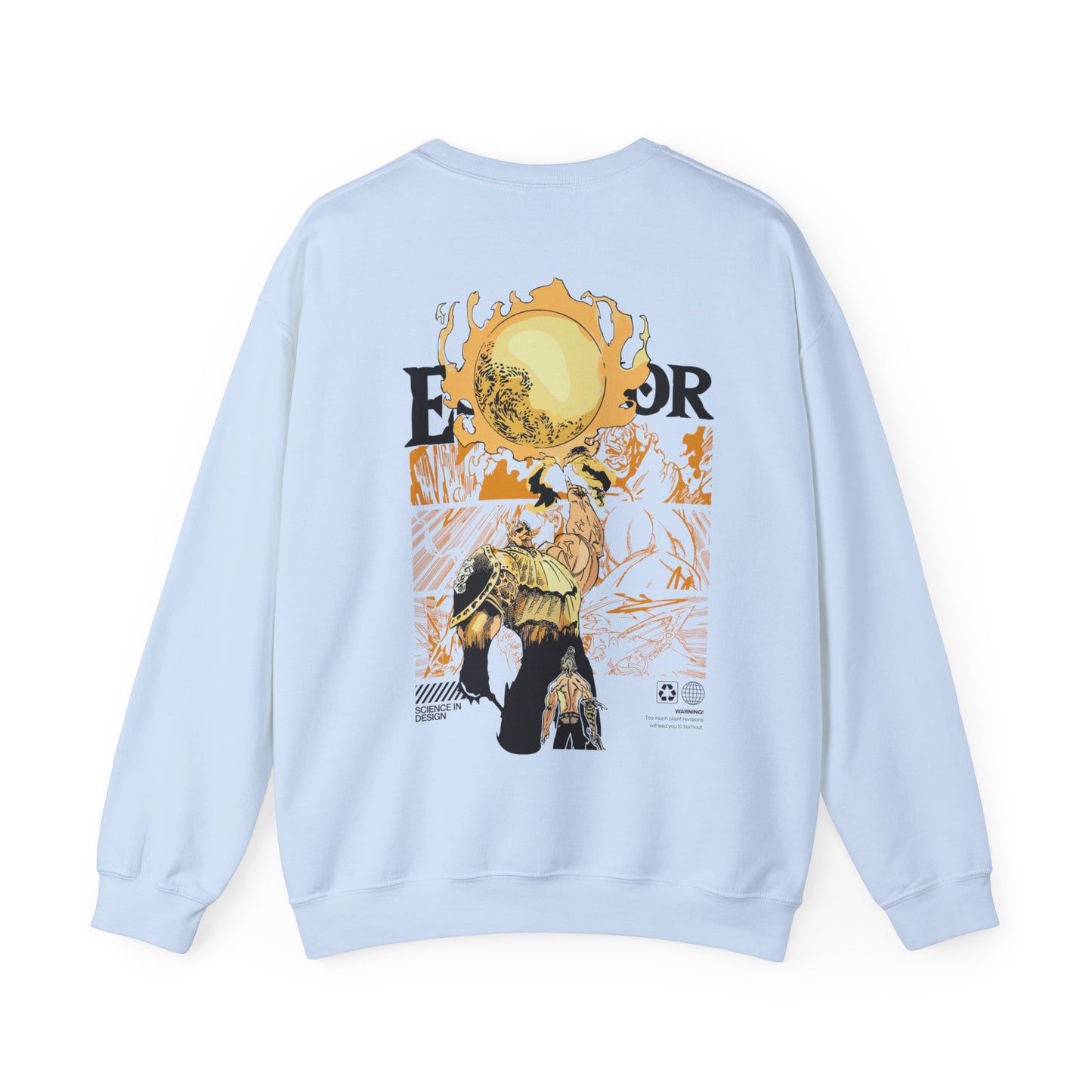 Escanor Seven Deadly Sins Sweatshirt – Unisex Anime Merch