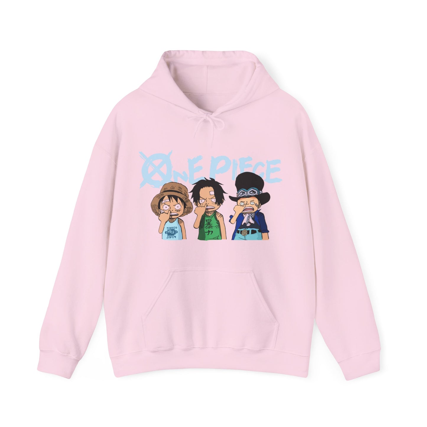 Luffy & Brothers One Piece Hoodie – Unisex Anime Merch