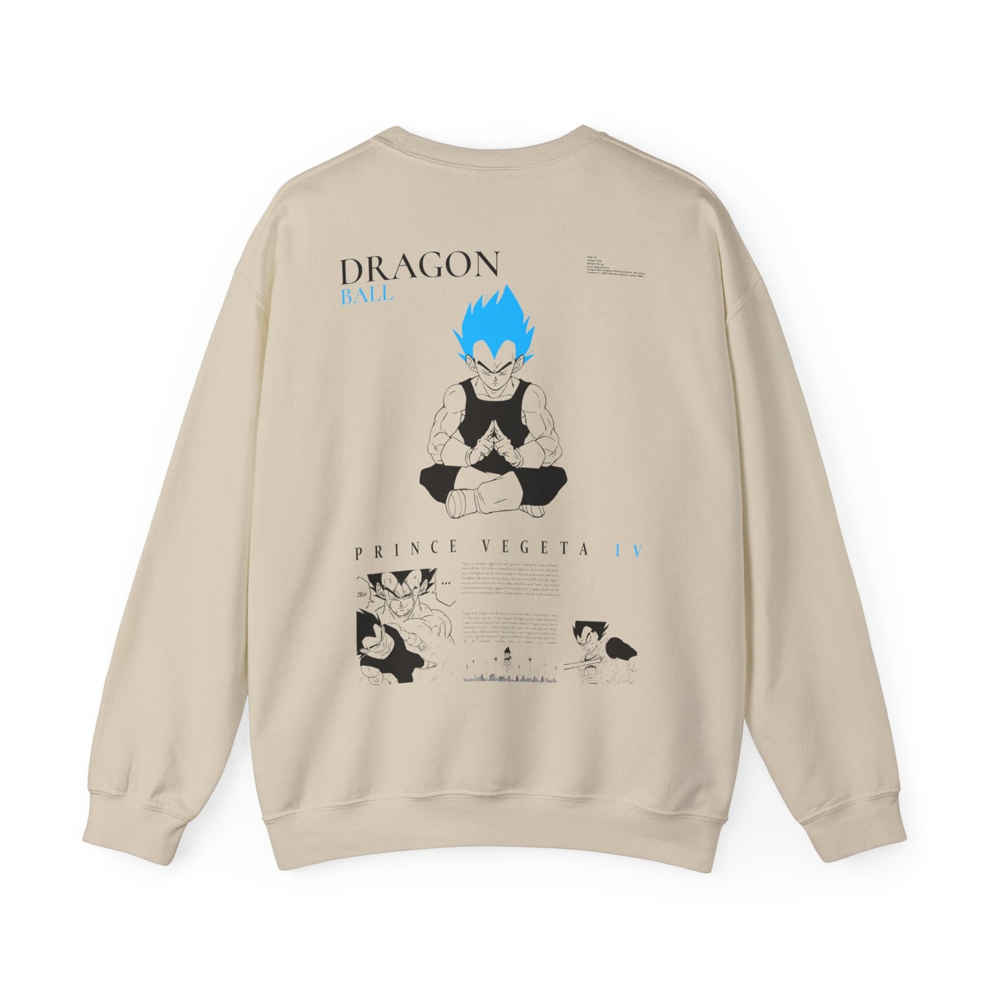 Vegeta Dragon Ball Z Sweatshirt – Unisex Anime Merch
