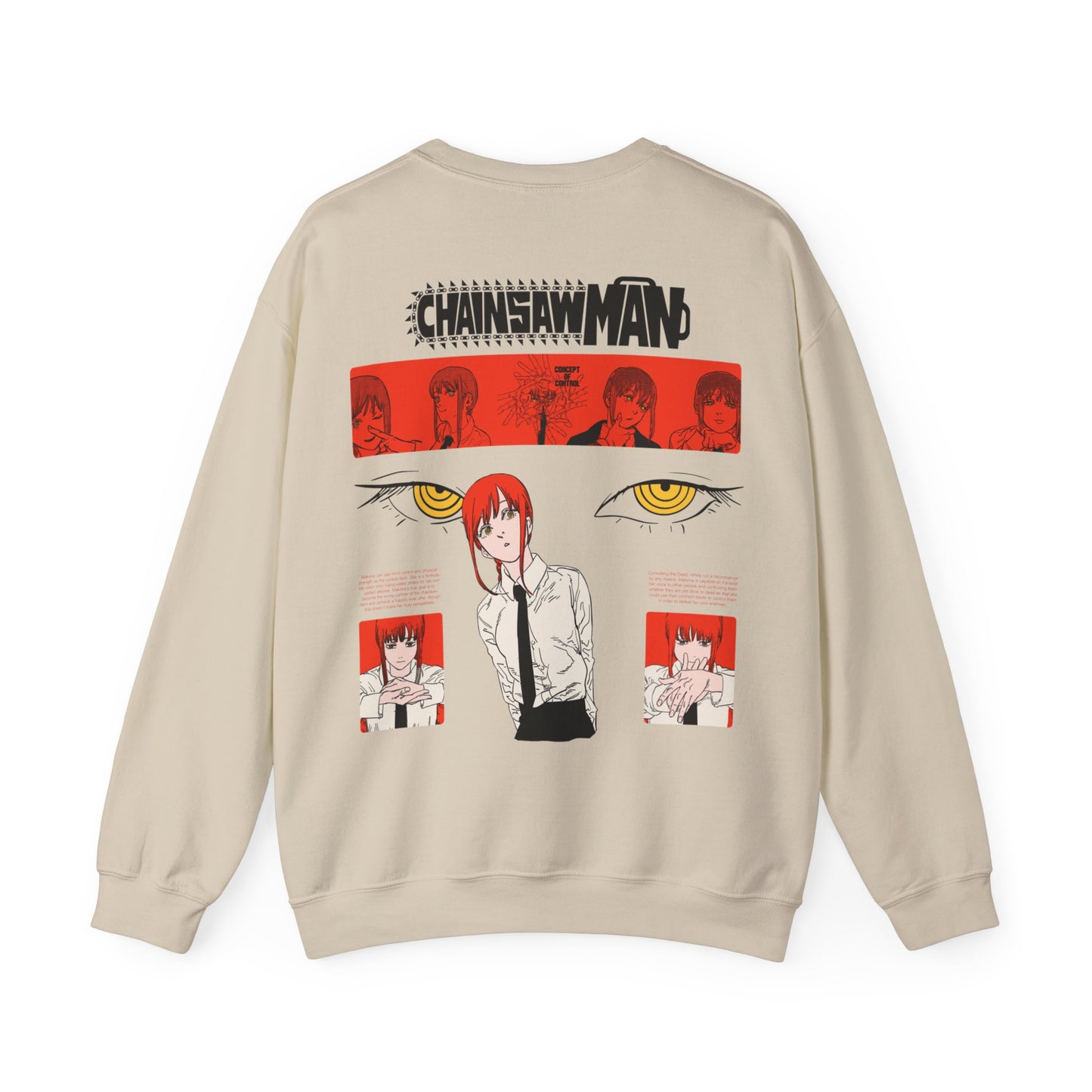 Makima Chainsaw Man Sweatshirt – Unisex Anime Streetwear