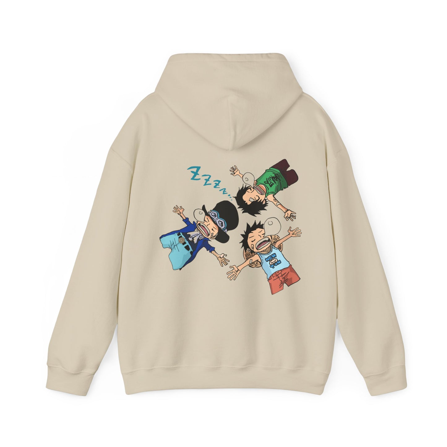 Luffy & Brothers One Piece Hoodie – Unisex Anime Merch