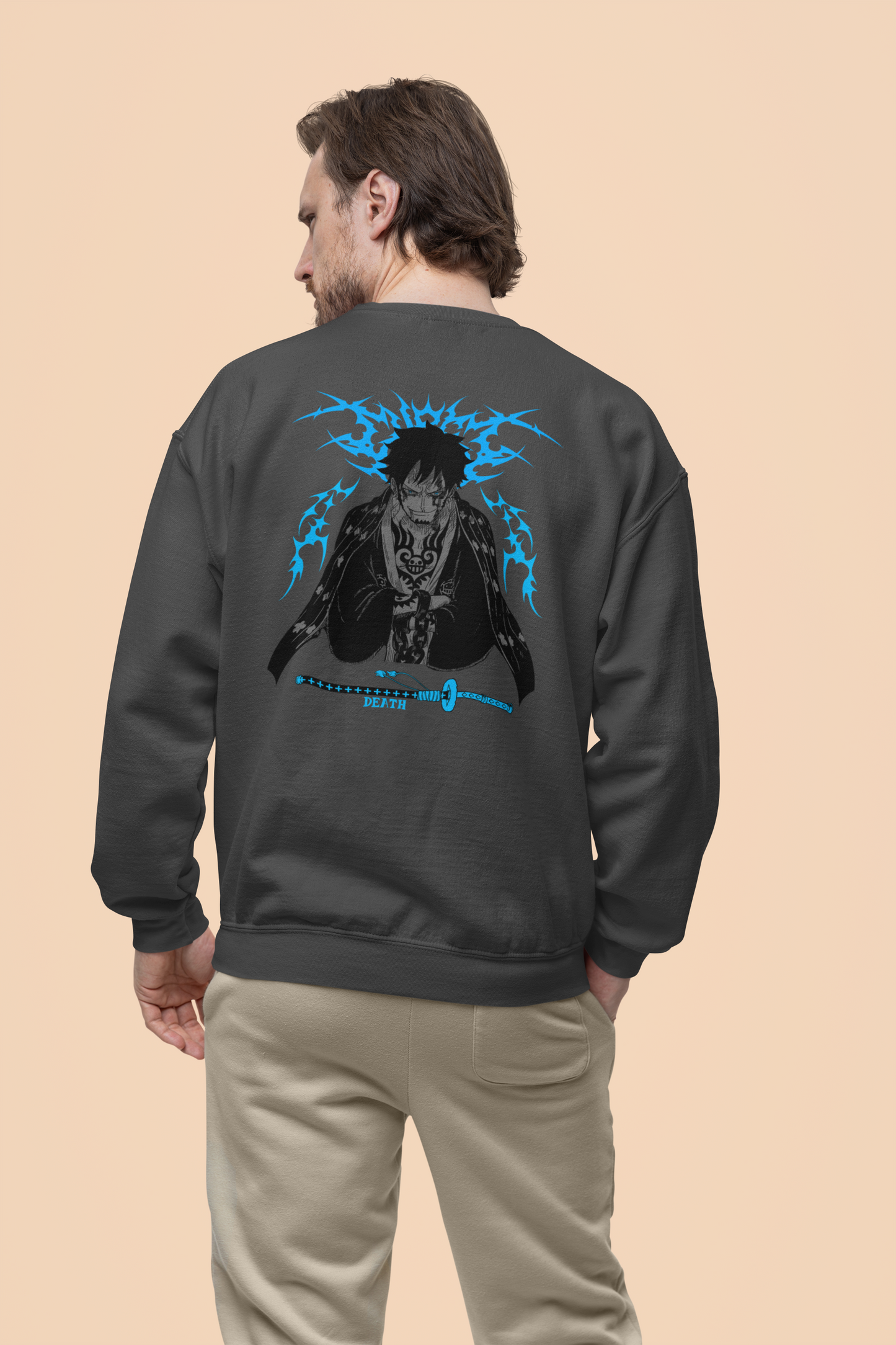 Trafalgar Law One Piece Sweatshirt – Unisex Anime Merch