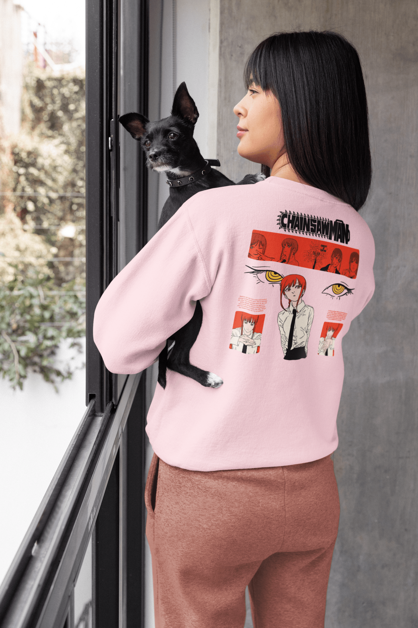 Makima Chainsaw Man Sweatshirt – Unisex Anime Streetwear