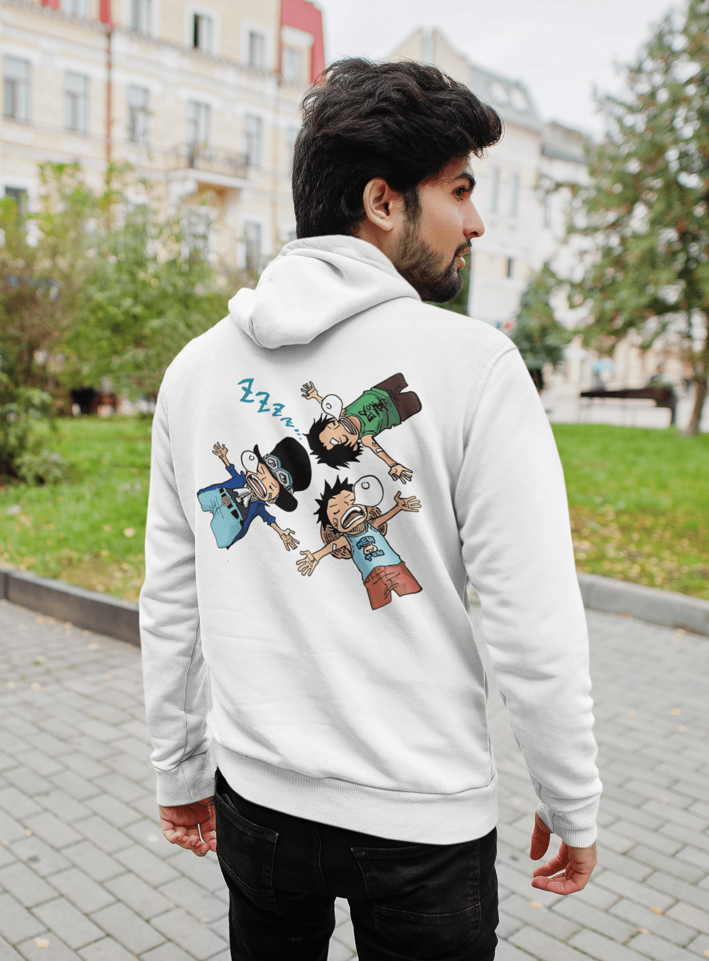 Luffy & Brothers One Piece Hoodie – Unisex Anime Merch