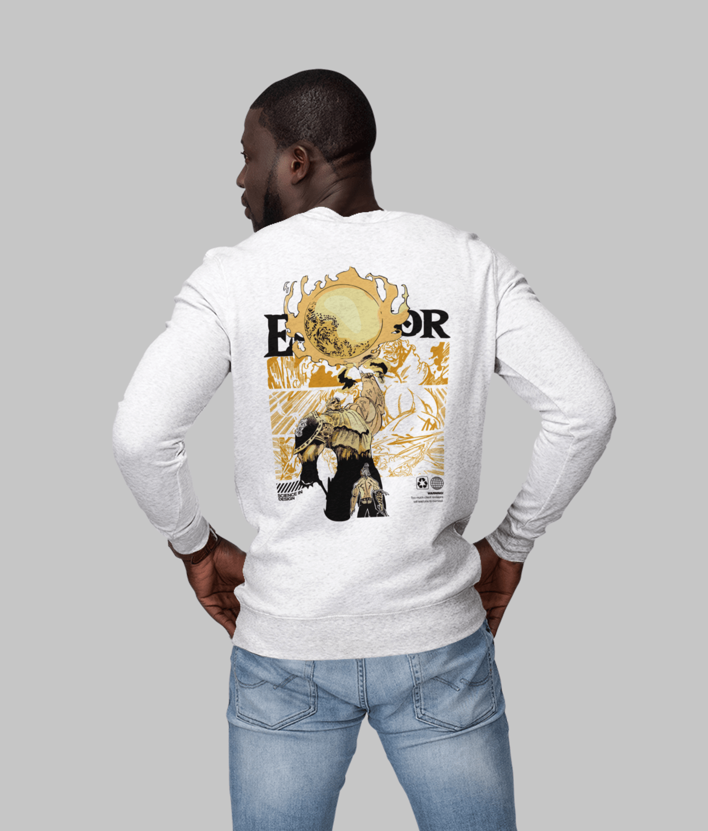 Escanor Seven Deadly Sins Anime Sweatshirt – Unisex