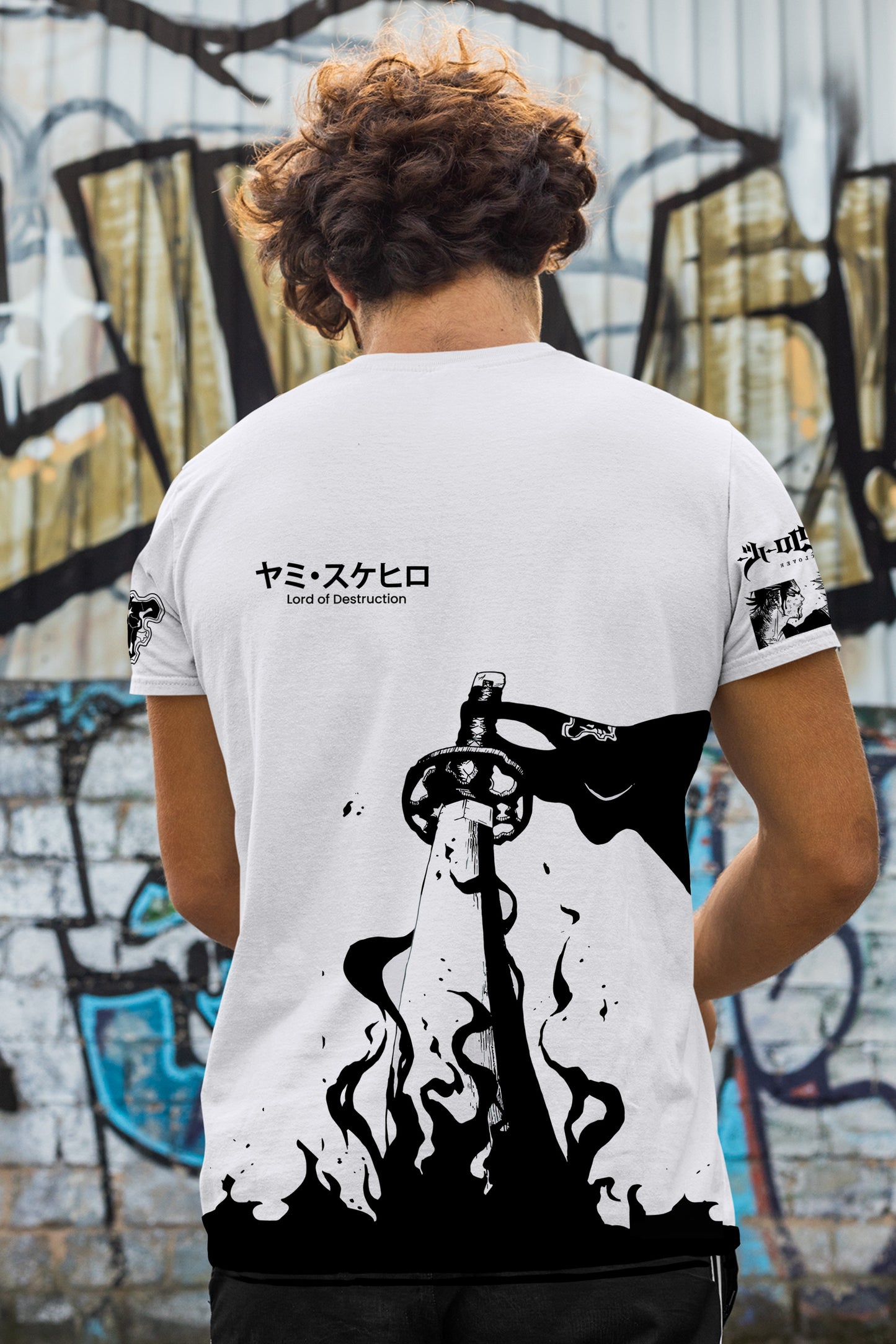 Yami Sukehiro Black Clover T-Shirt – Unisex Anime Streetwear