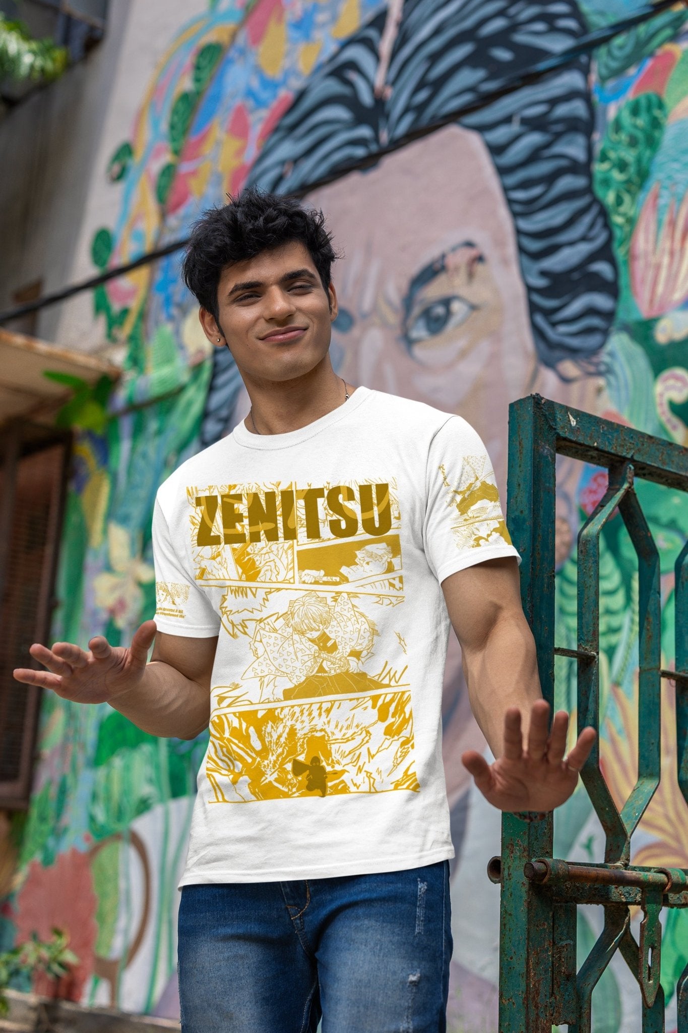 Zenitsu Agatsuma Demon Slayer T-Shirt – Unisex Anime Streetwear