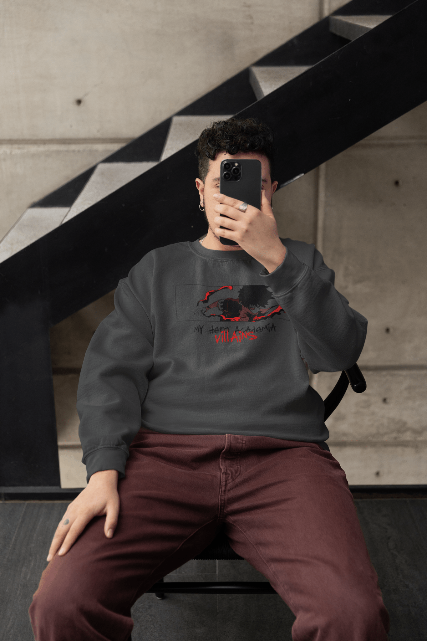Dabi My Hero Academia Anime Sweatshirt – Unisex