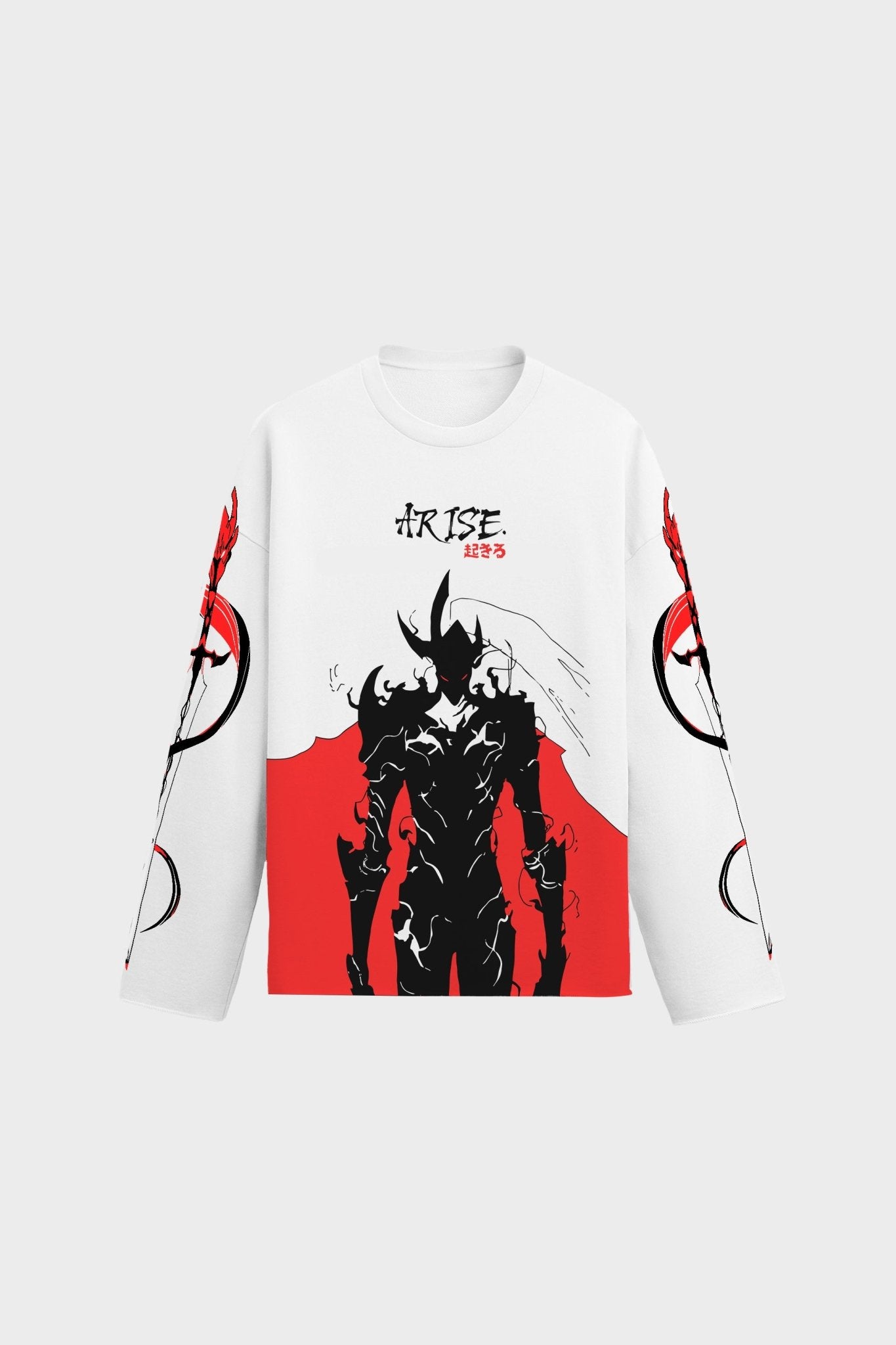 Igris The Bloodred Solo Leveling Anime Sweatshirt – Unisex
