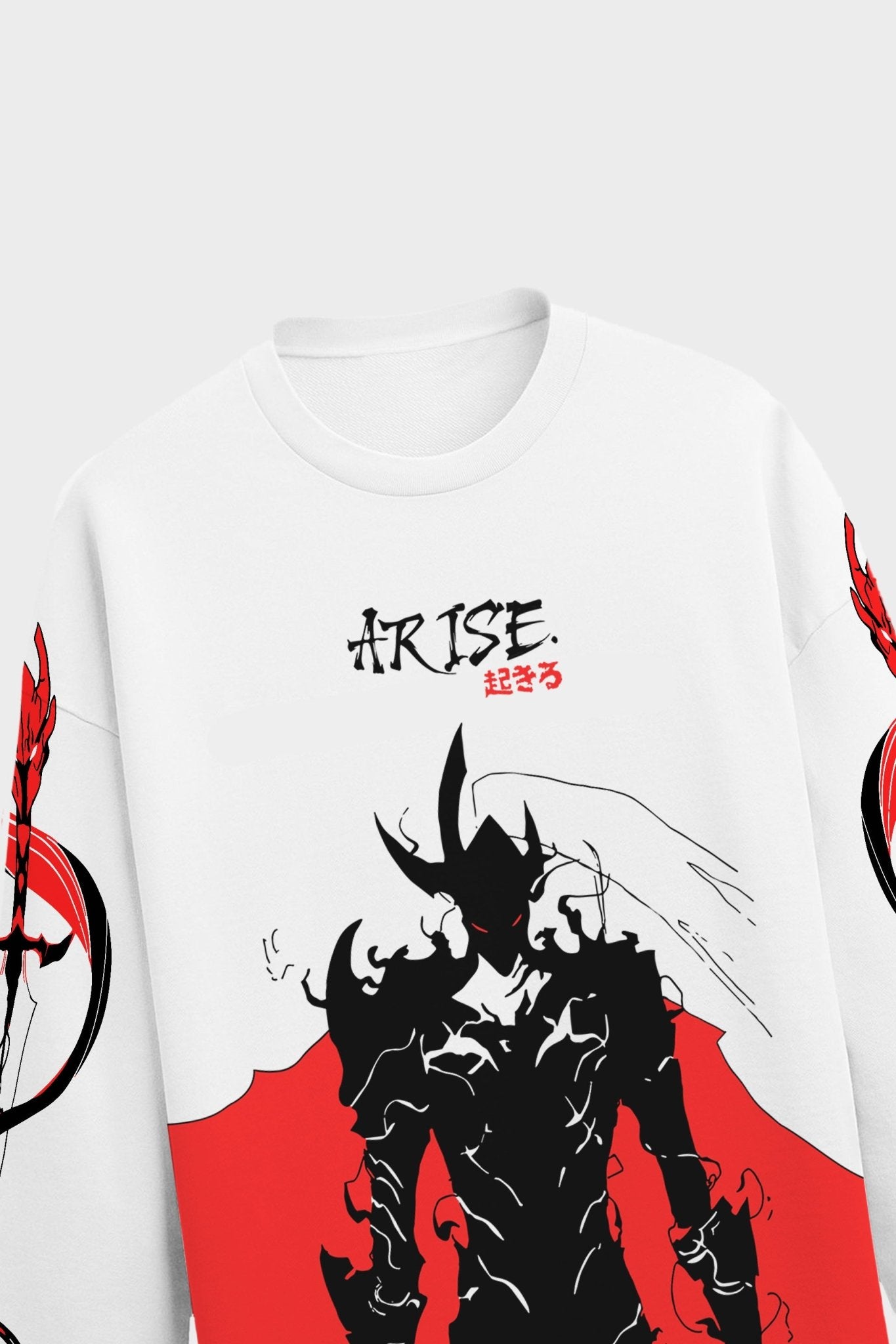 Igris The Bloodred Solo Leveling Anime Sweatshirt – Unisex