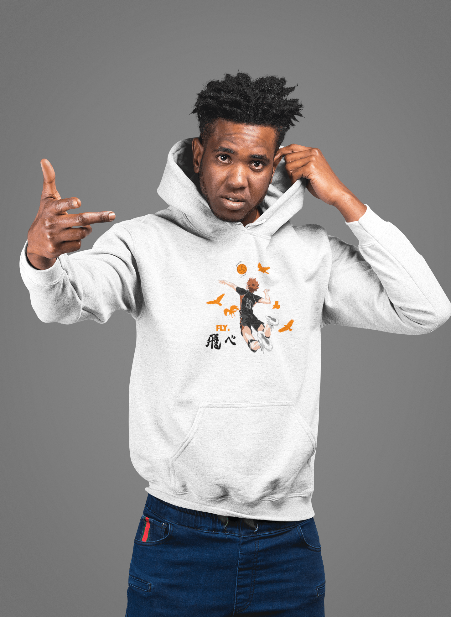 Hinata Shoyo Haikyuu Anime Hoodie – Unisex