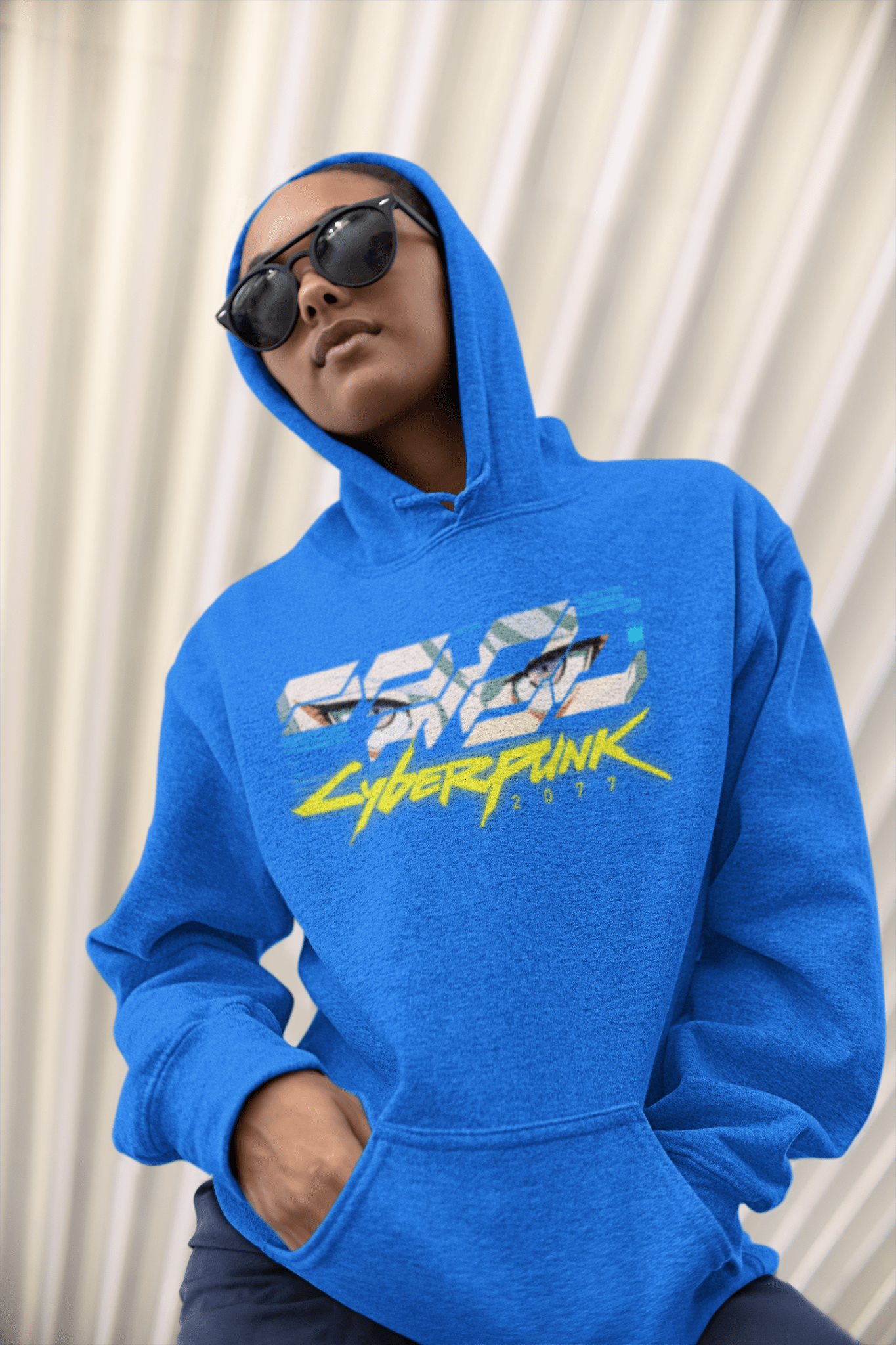 Cyberpunk Anime Hoodie – Unisex Anime Merch