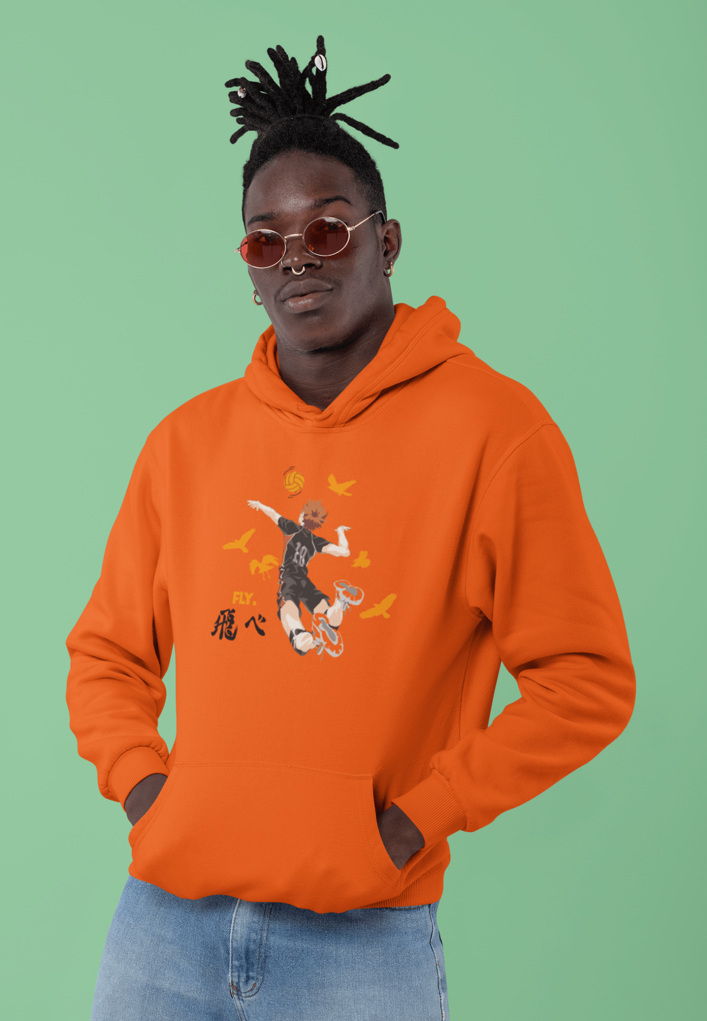 Hinata Shoyo Haikyuu Anime Hoodie – Unisex