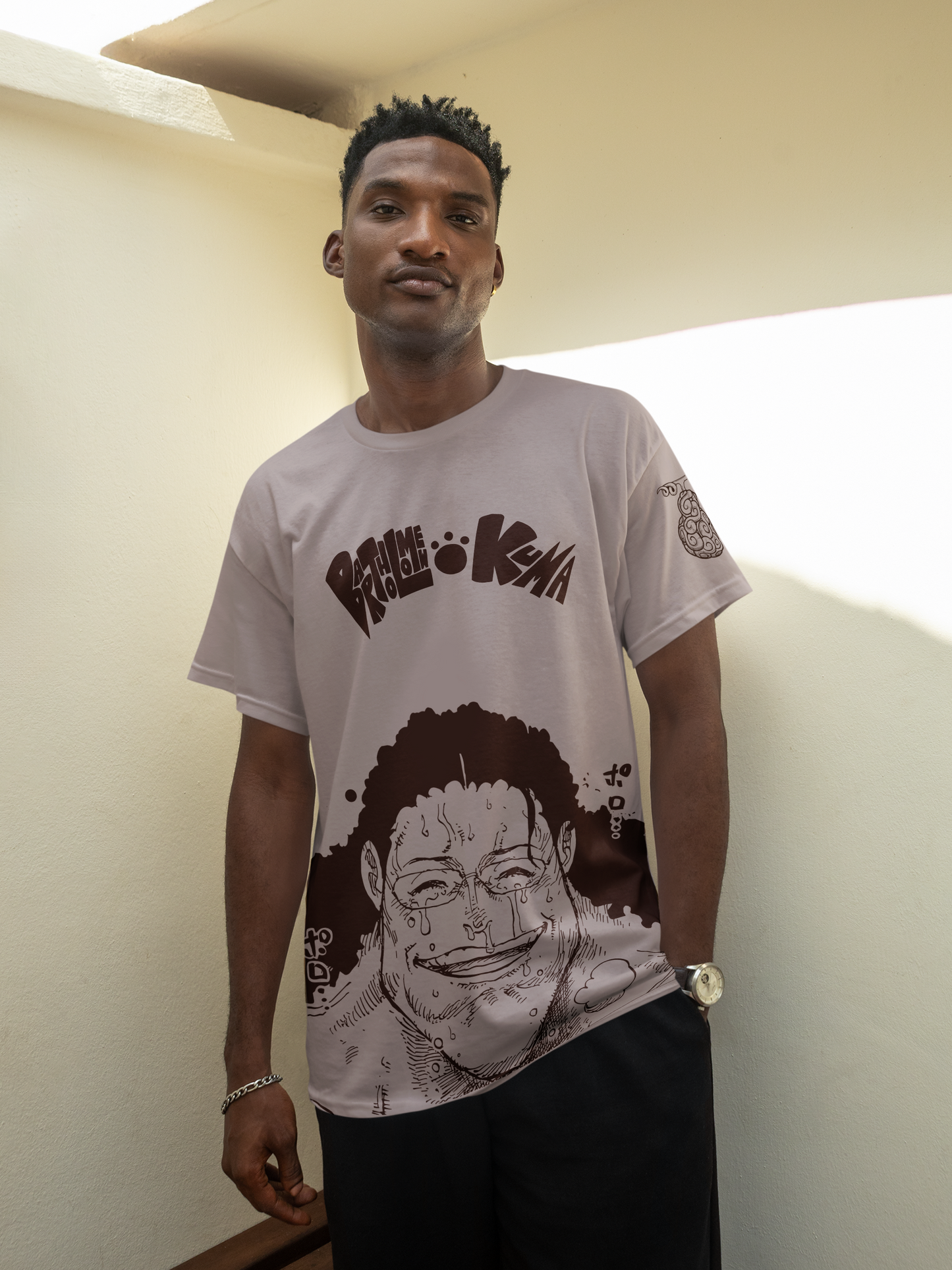 Kuma One Piece T-Shirt - Official Style Tyrant Bartholomew Kuma Anime Tee