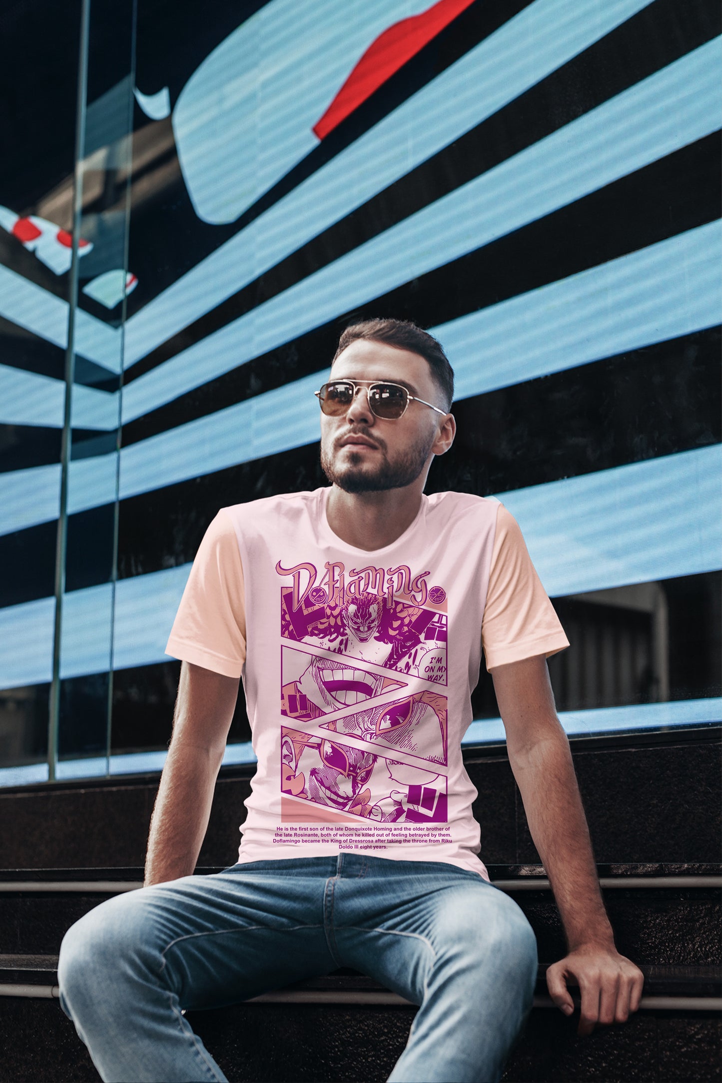 Donquixote Doflamingo - One Piece - Unisex Tee