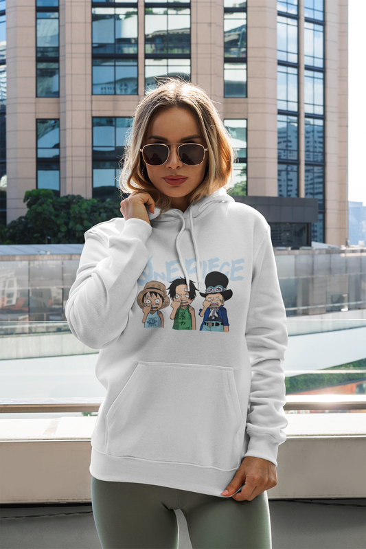 Luffy & Brothes Childhood - One Piece - Unisex Hoodie